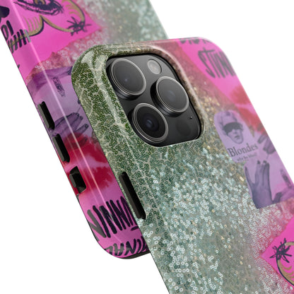 "glitter gloss" airbrush iPhone case