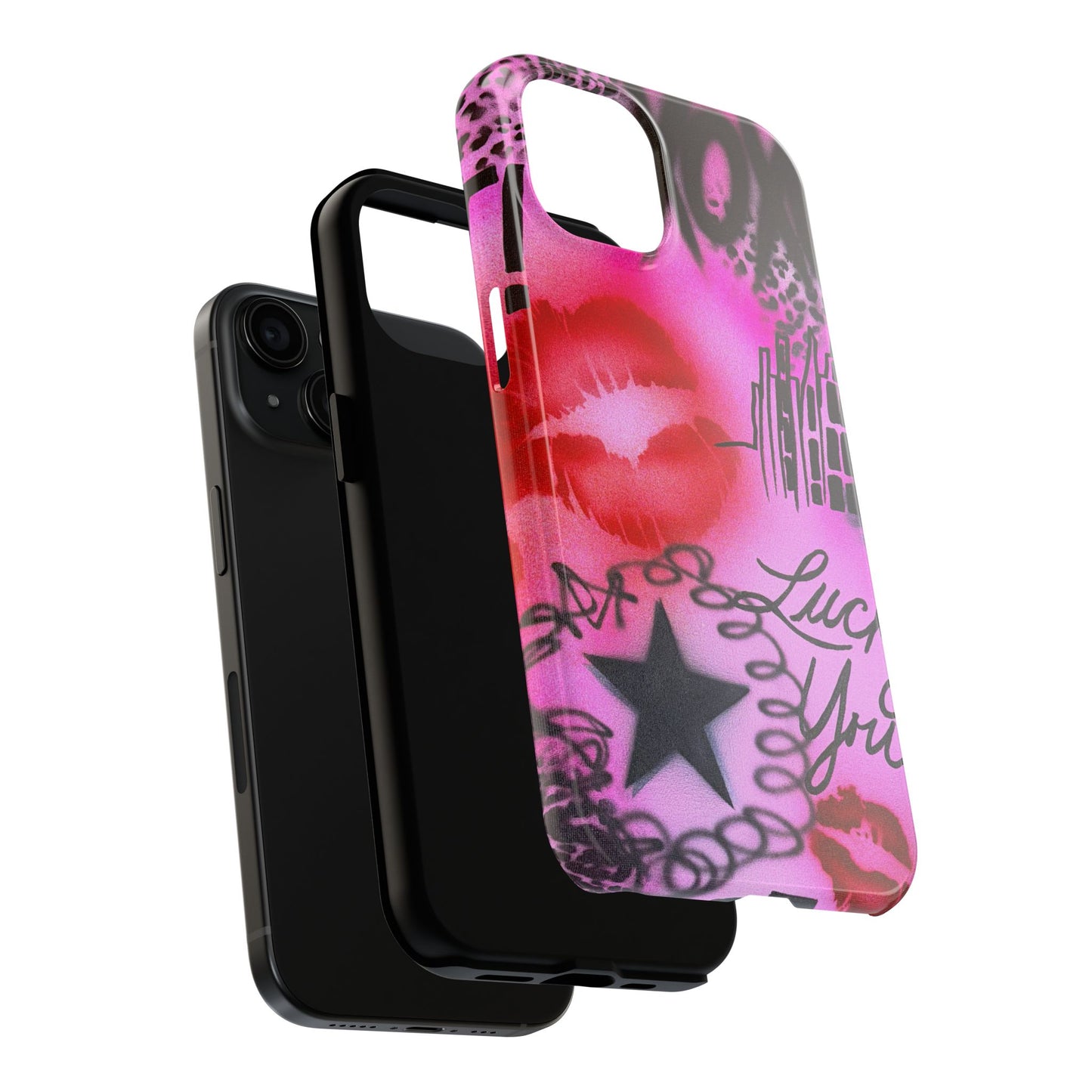 "ulterior motive" airbrush iPhone case