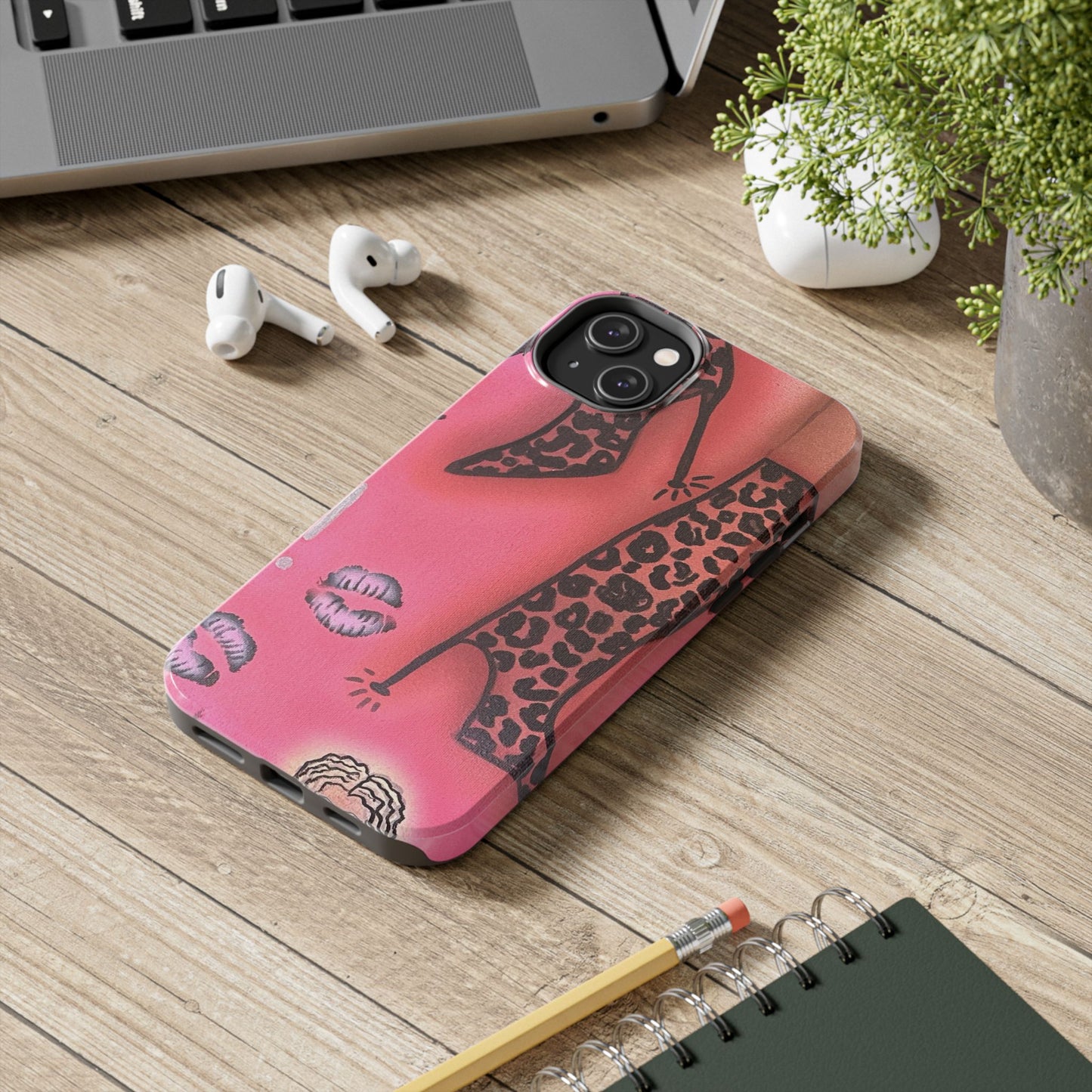 "cheetah boots" airbrush iPhone case