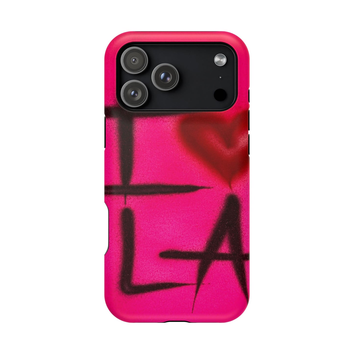 MagSafe „I ❤️ LA“ Airbrush iPhone-Hülle