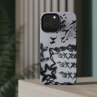 MagSafe "risky biz" airbrush iPhone case