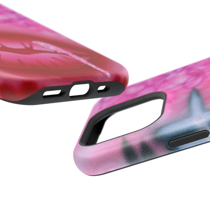 MagSafe limited edition "glitter aura" airbrush iPhone case