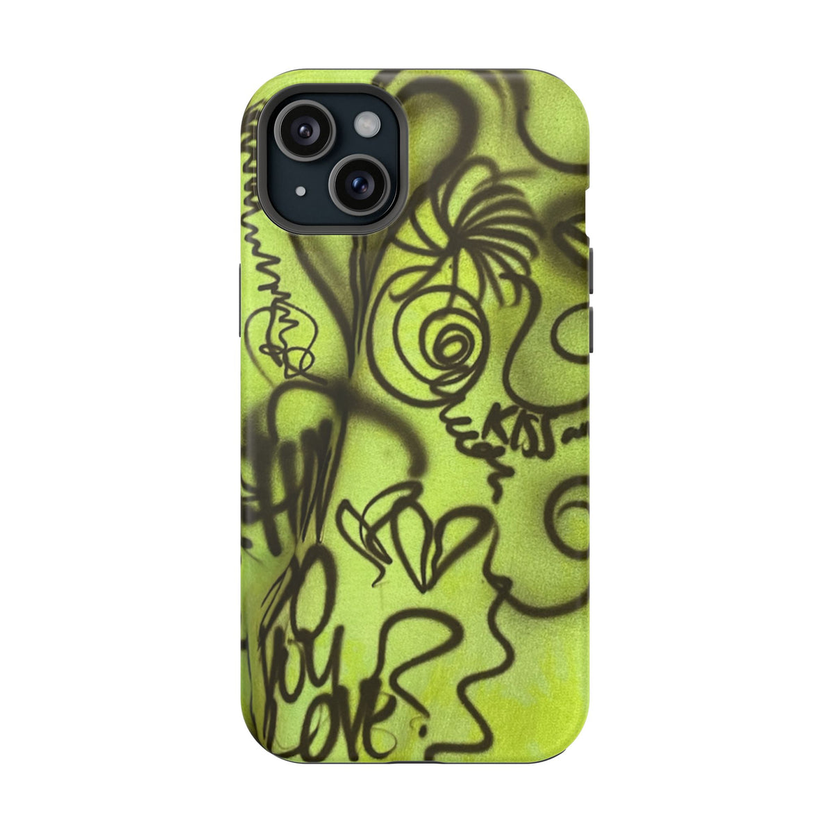 MagSafe "graphic discretion" airbrush iPhone case