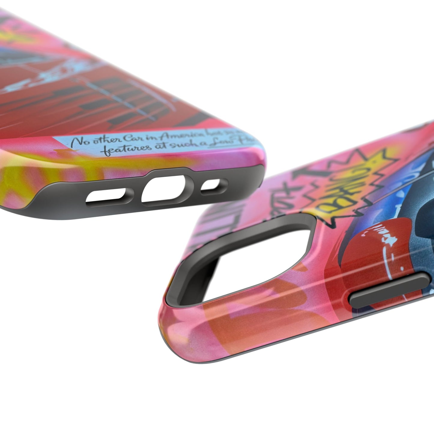 MagSafe "miami momentos" airbrush iPhone case