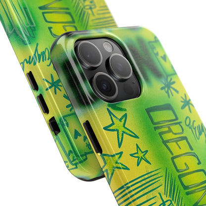 "oregon" airbrush iPhone case