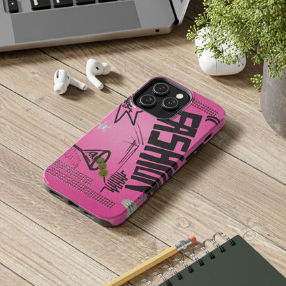 "high fashion pt. 2" airbrush iPhone case