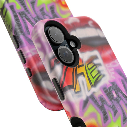MagSafe "wynwood gold" airbrush iPhone case