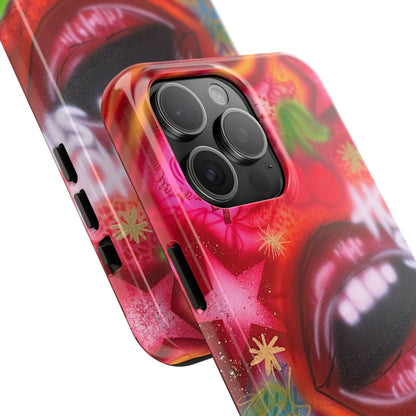 "hot stuff" airbrush iPhone case