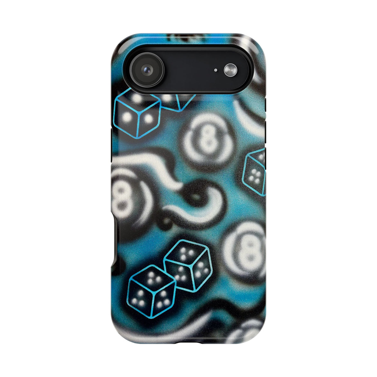MagSafe "risk it!" airbrush iPhone case