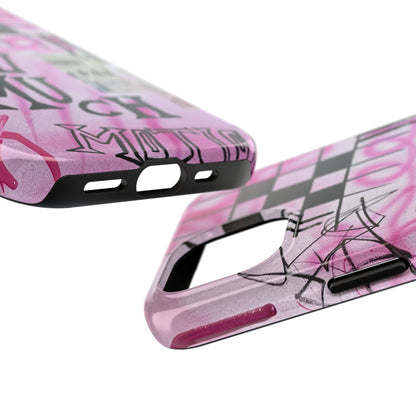"too much motion" airbrush iPhone case