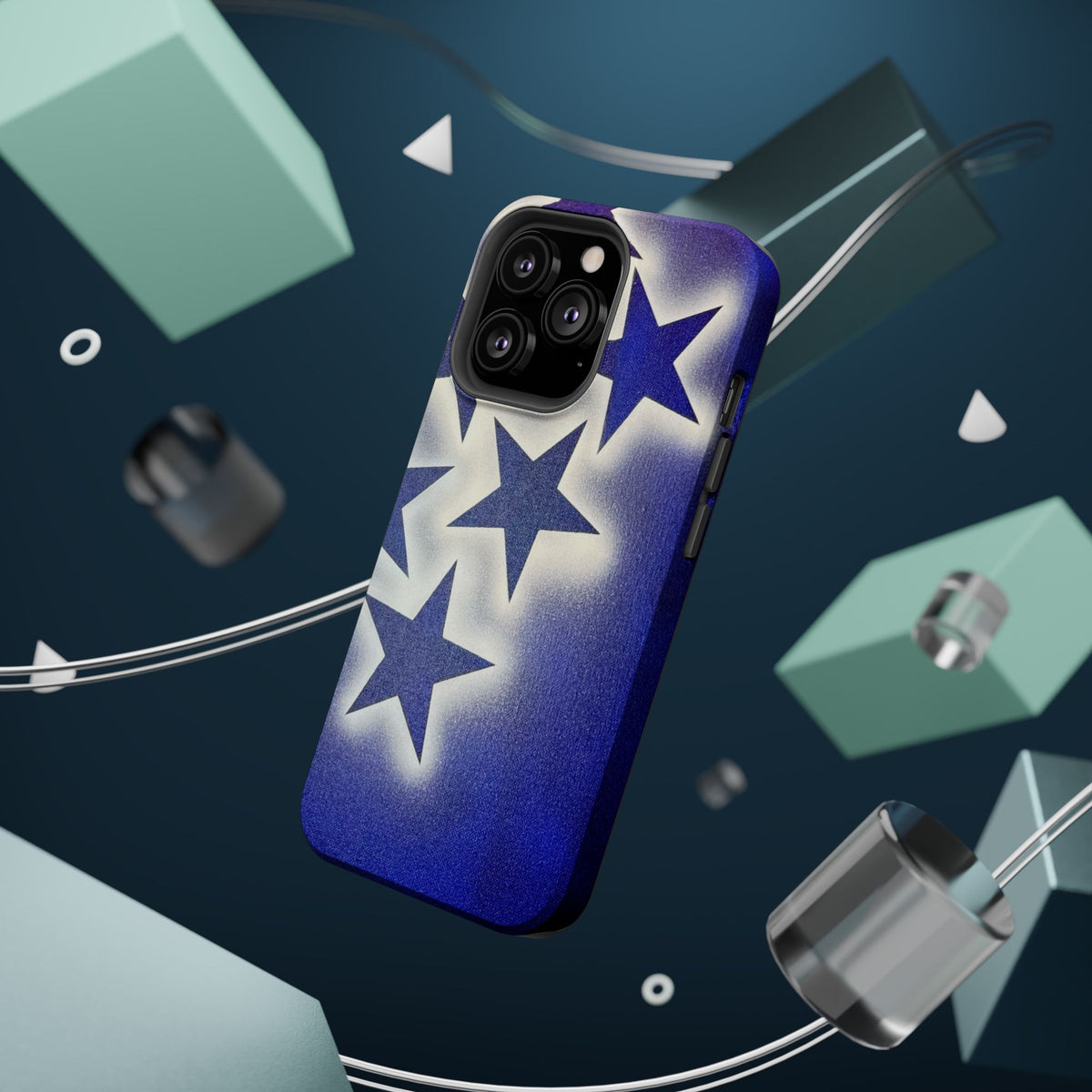 MagSafe Airbrush iPhone-Hülle "frosted galaxy"