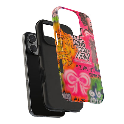 "out of luck" airbrush iPhone case
