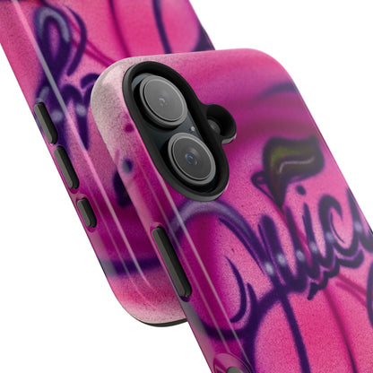 "juicy" airbrush iPhone case