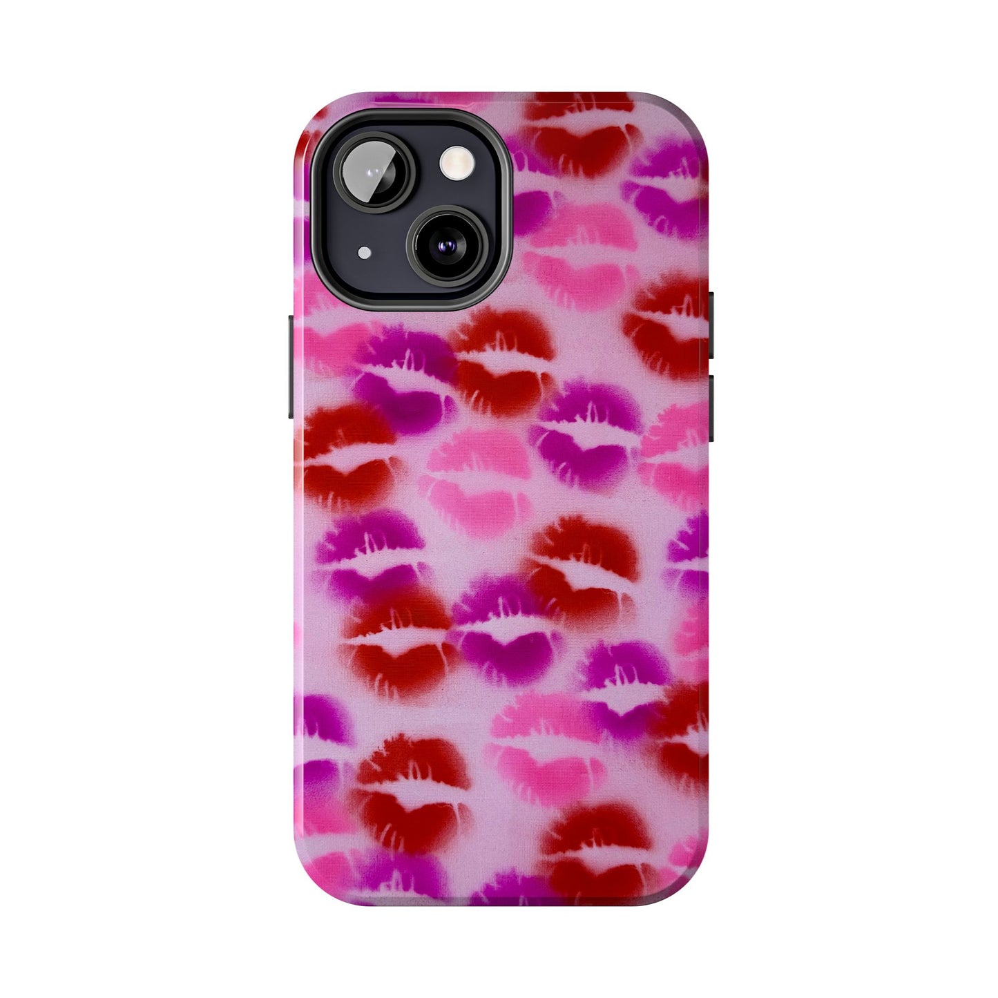 "mwah" airbrush iPhone case
