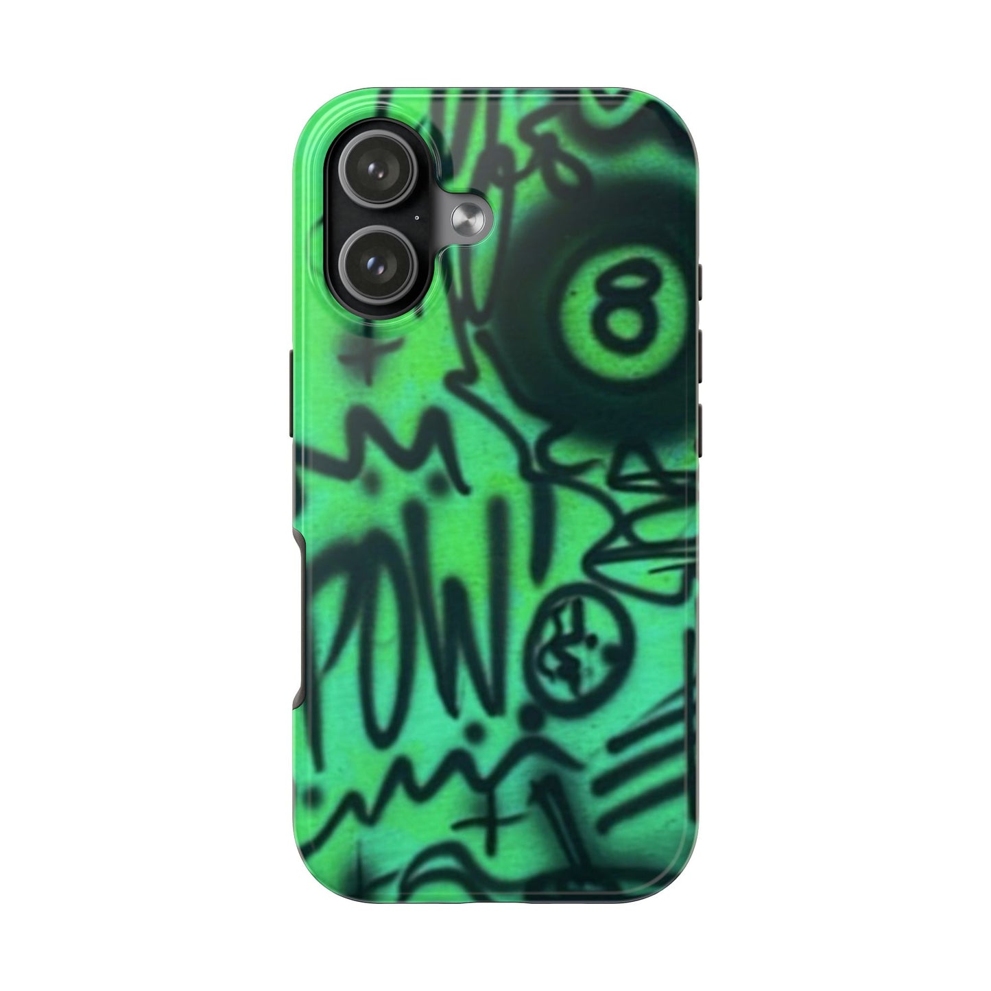 "POW! "airbrush iPhone case