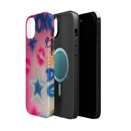 MagSafe "star symbol" airbrush iPhone case
