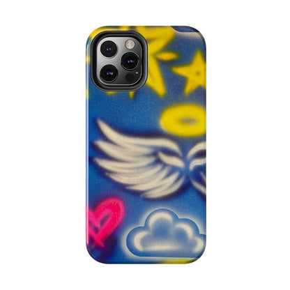 "celestial halo" airbrush iPhone case