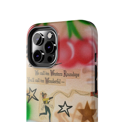 "the rodeo" airbrush iPhone case