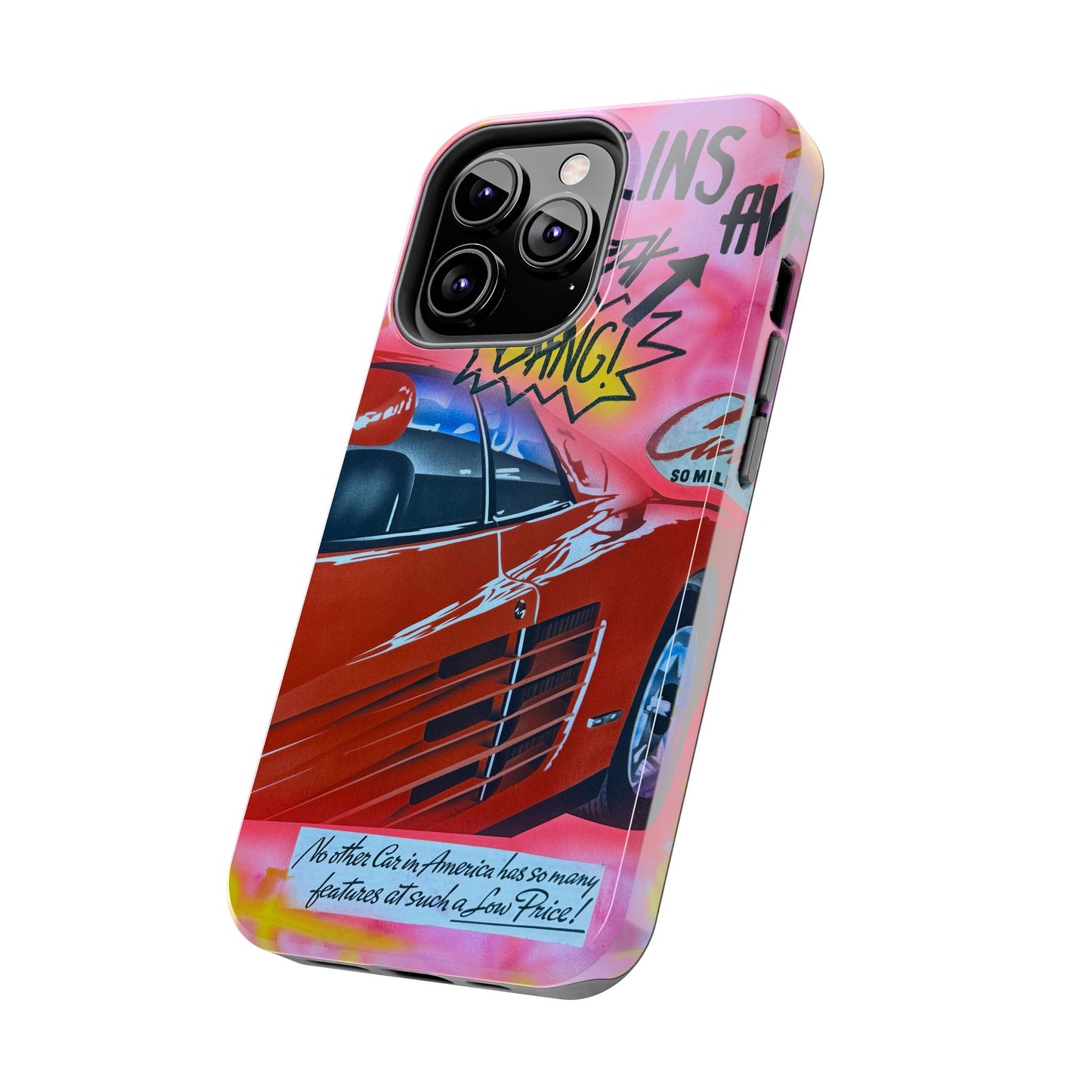 "miami momentos" airbrush iPhone case