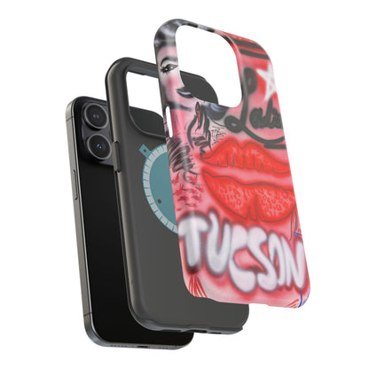 MagSafe "tucson, az" airbrush iPhone case