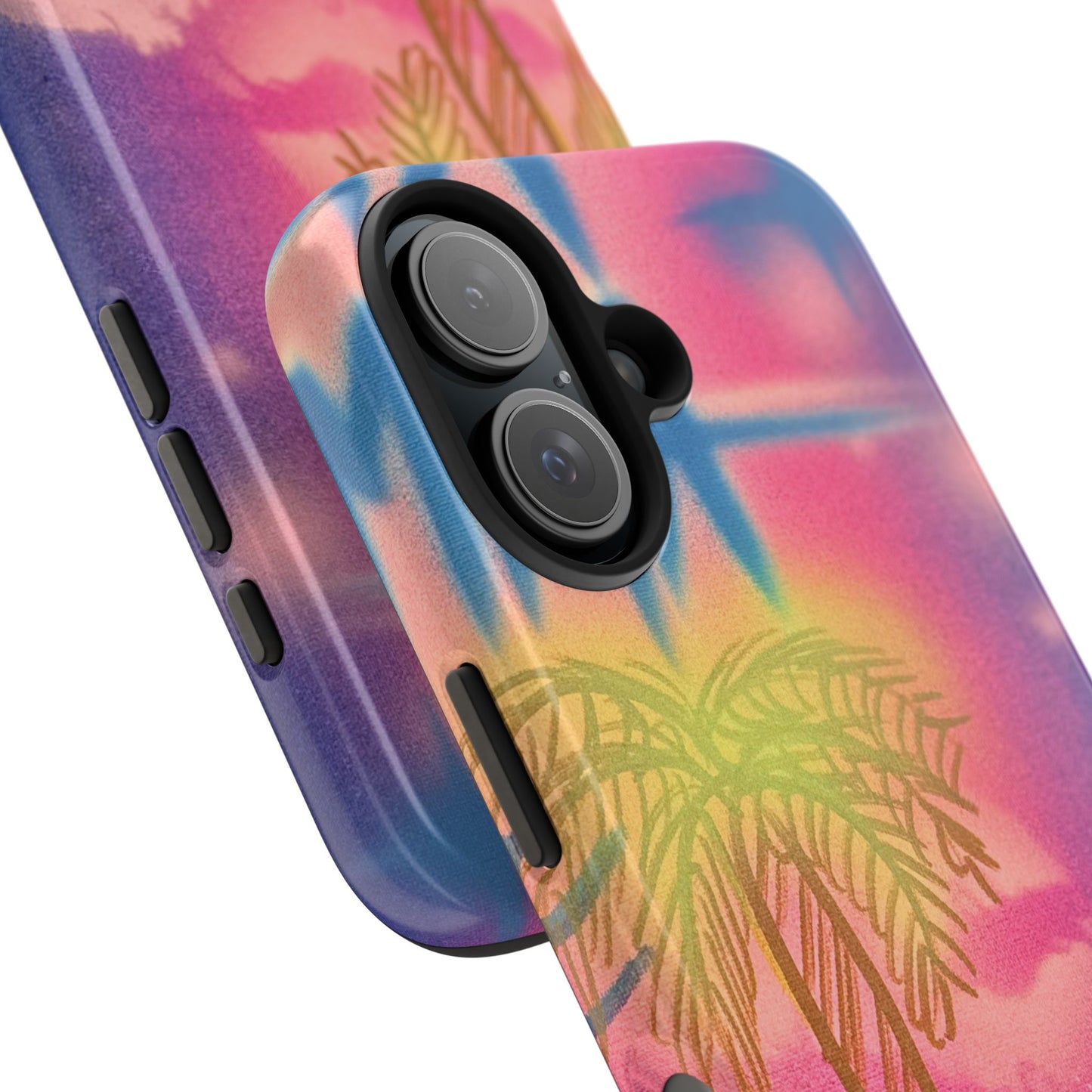"glowy night" airbrush iPhone case