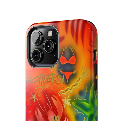 "tipsy lobster" airbrush iPhone case