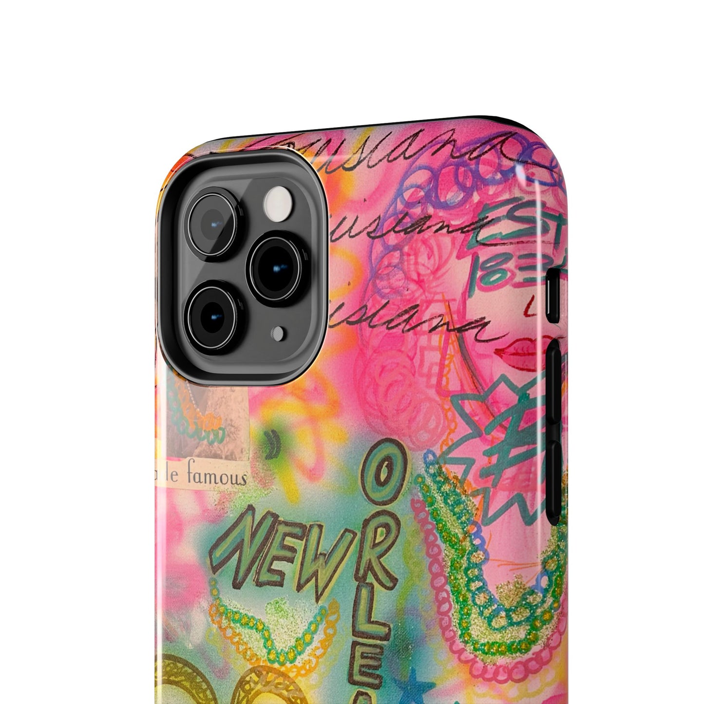 "new orleans, la" airbrush iPhone case