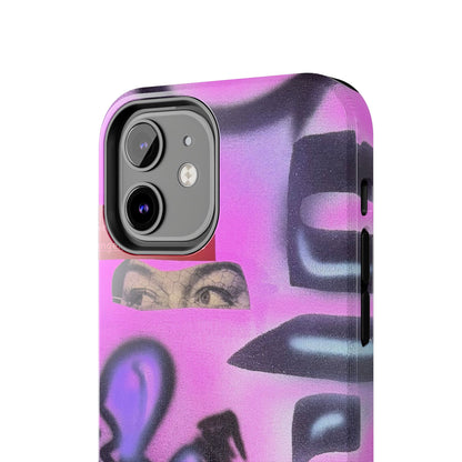 "Lila Prinzessin" Airbrush iPhone Hülle