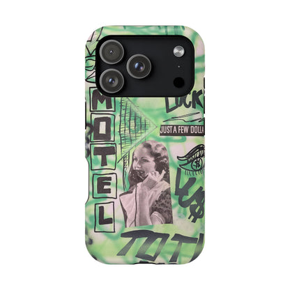 MagSafe "lust over luck" airbrush iPhone case