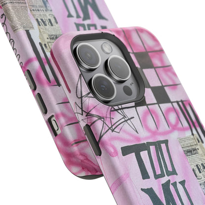 MagSafe "too much motion" airbrush iPhone case