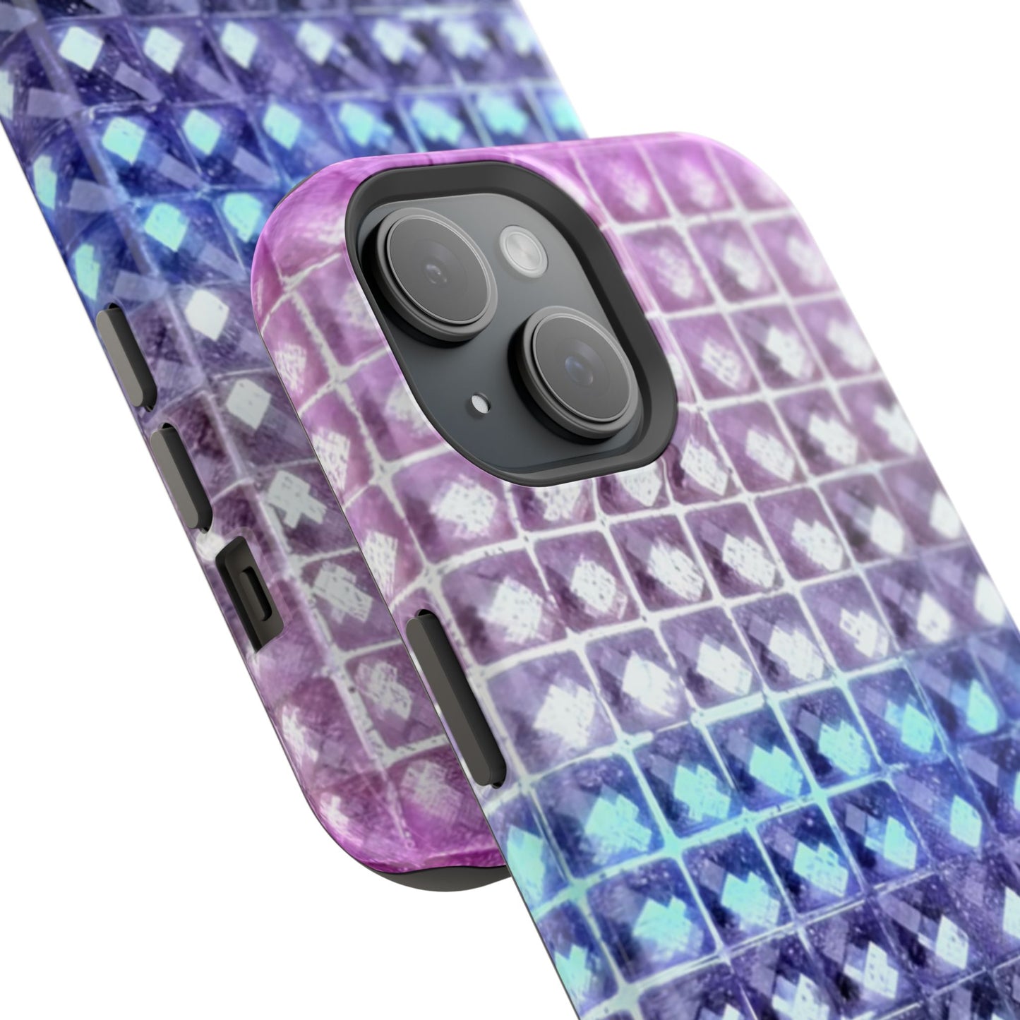 MagSafe "multicolor studs" airbrush iPhone case