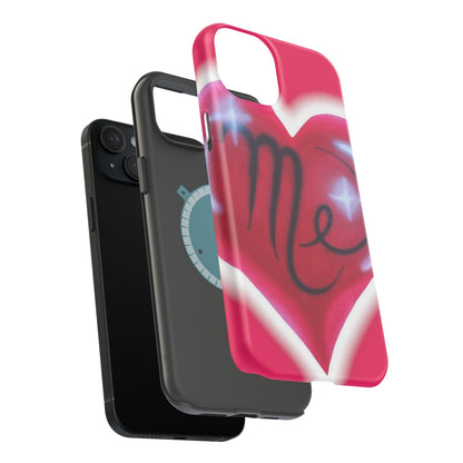 MagSafe "i <3 me" Airbrush iPhone Hülle
