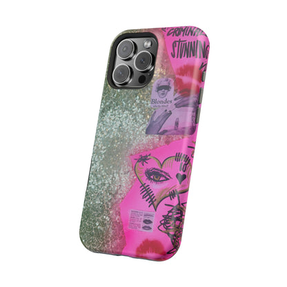 MagSafe "glitter gloss" airbrush iPhone case