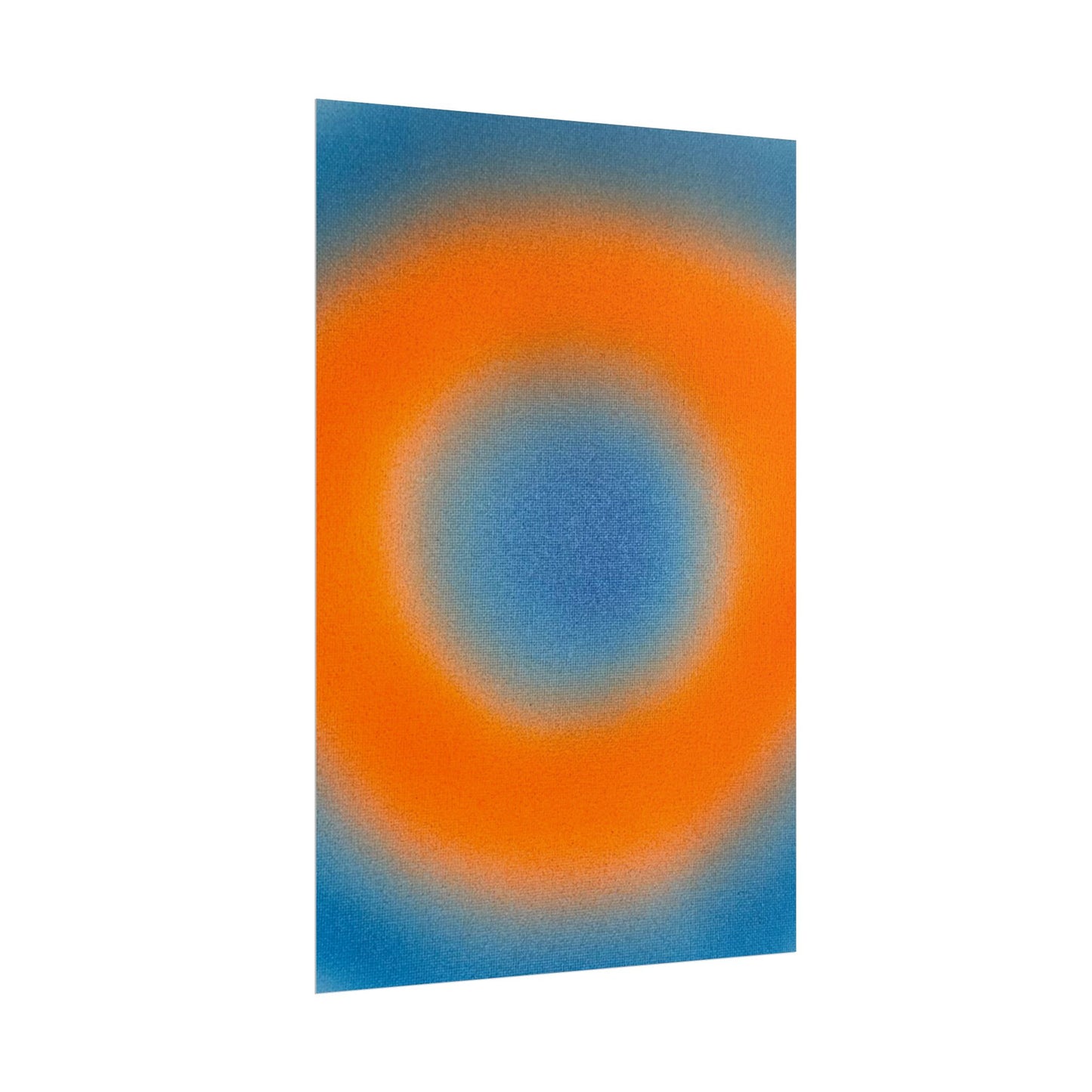 "citrus sky" airbrush rolled print