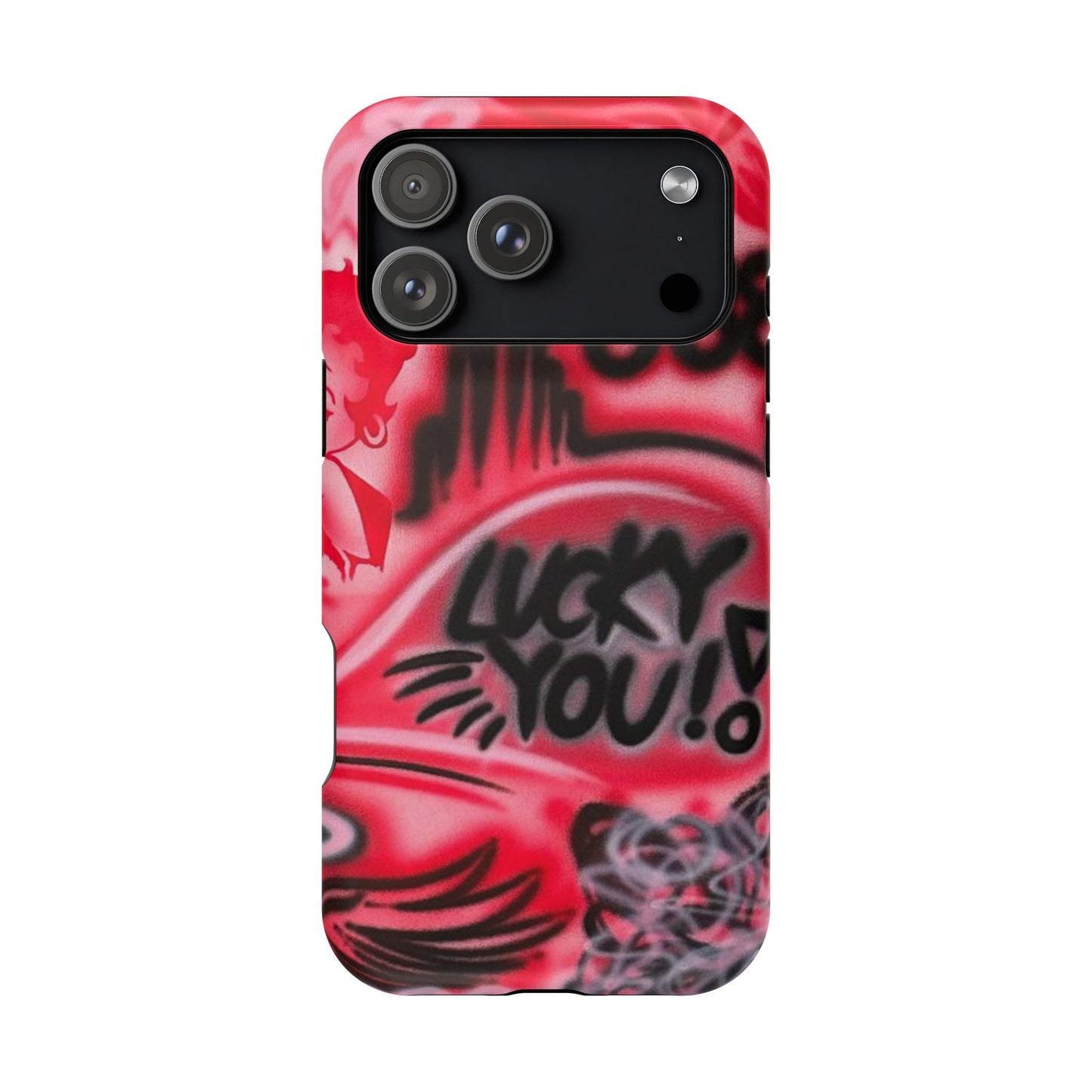 MagSafe „lucky you! pt. 2“ Airbrush iPhone Hülle