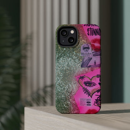 MagSafe "glitter gloss" airbrush iPhone case