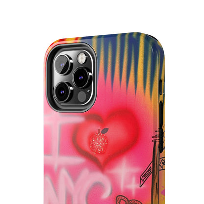 "in the city" airbrush iPhone case