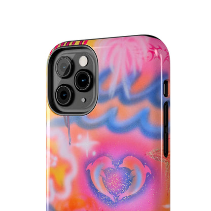 "mornings in malibu" airbrush iPhone case