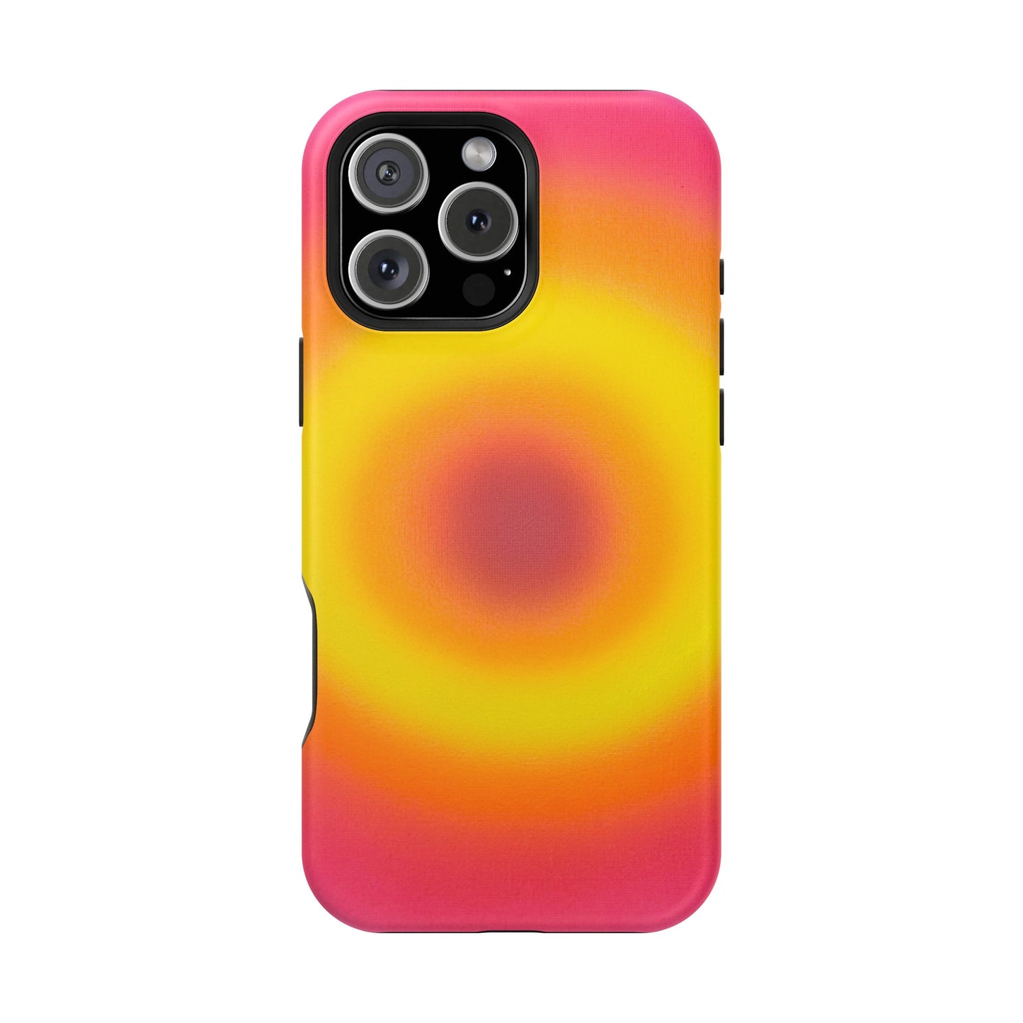 MagSafe "Pink Lemonade Aura" Airbrush iPhone Case