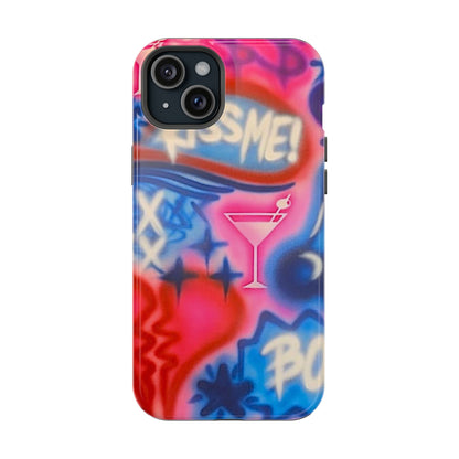 MagSafe "kiss me pt. 2" Airbrush iPhone Hülle