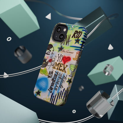 MagSafe "salted lime" airbrush iPhone case