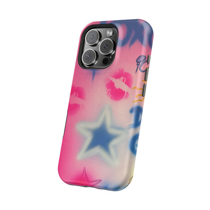 MagSafe "star symbol" airbrush iPhone case