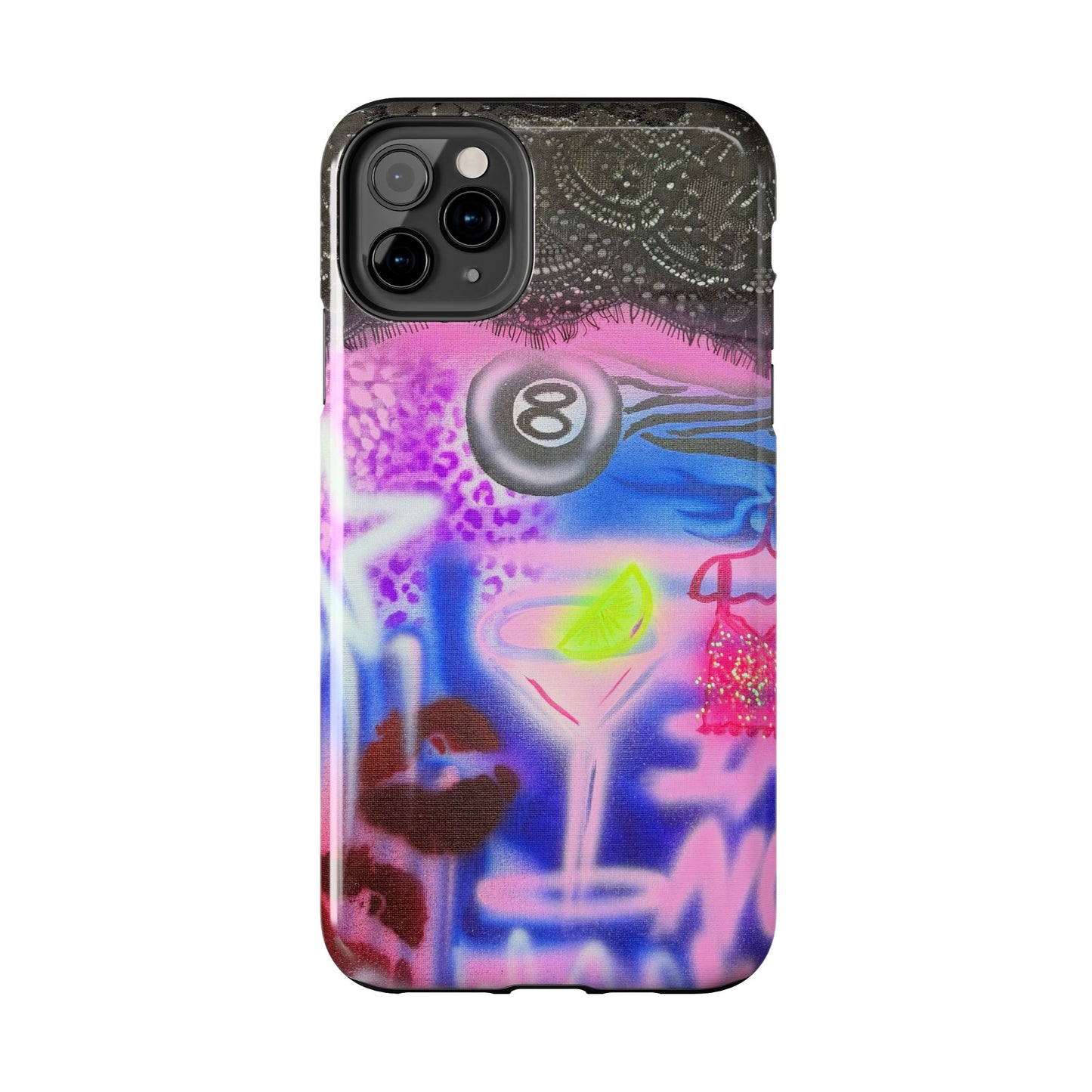 "dream life" airbrush iPhone case