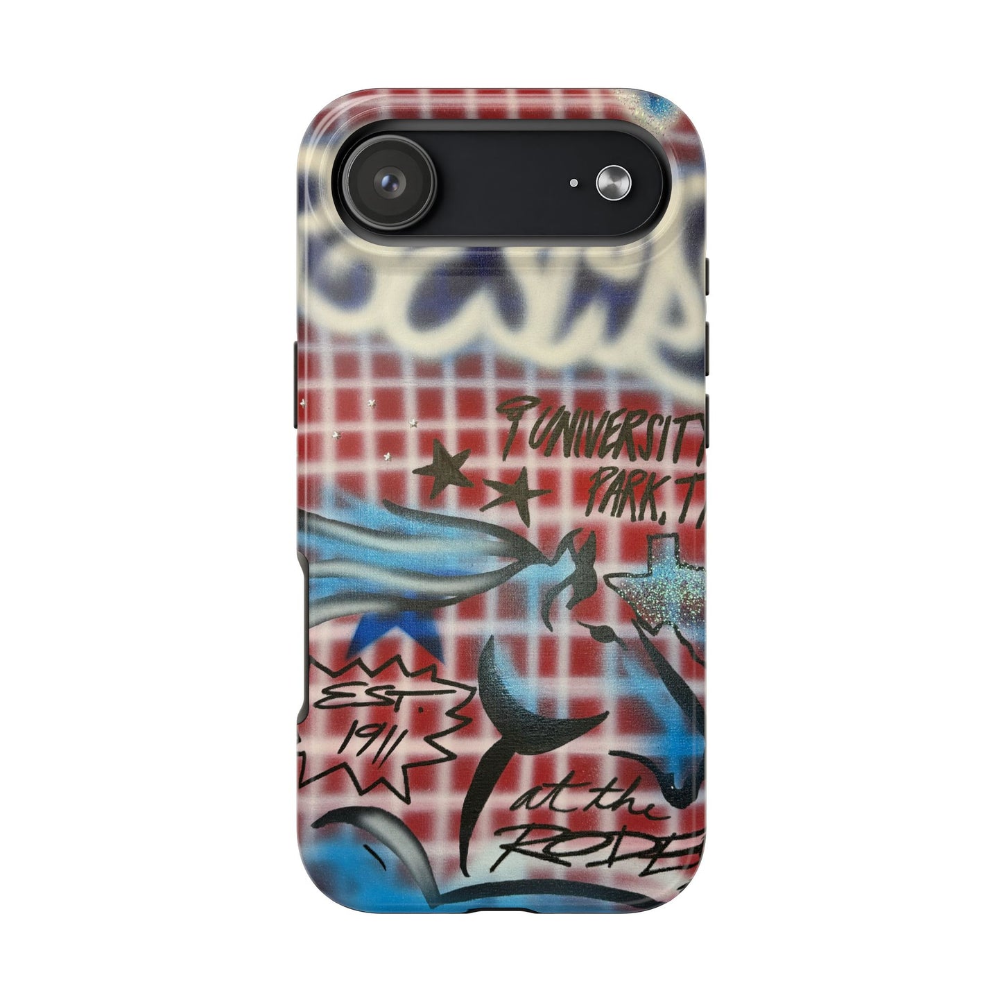 "texas" airbrush iPhone case