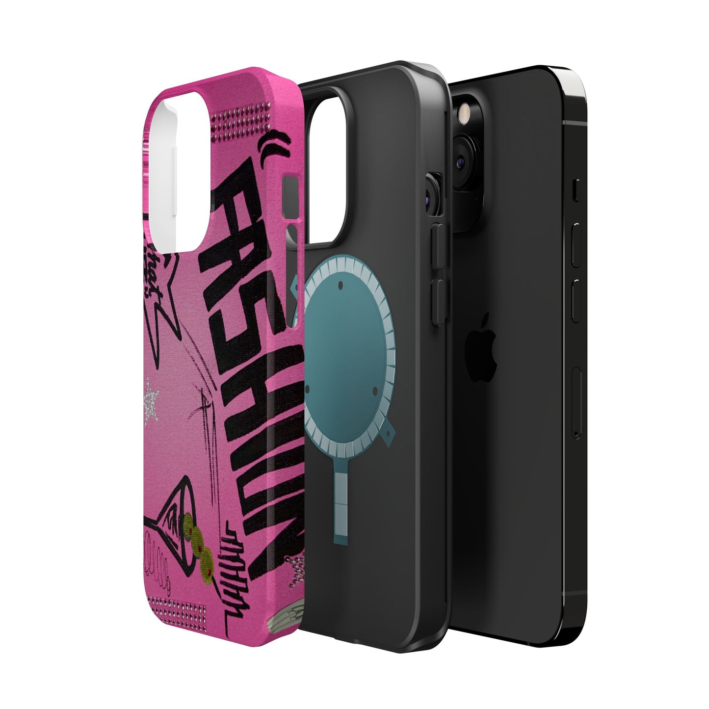 MagSafe "high fashion pt. 2" airbrush iPhone case
