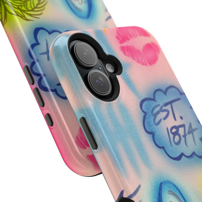 MagSafe "in the wave" airbrush iPhone case