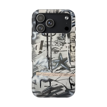 "monochrome mood" airbrush iPhone case