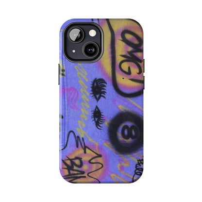 "eye$ on lies" airbrush iPhone case