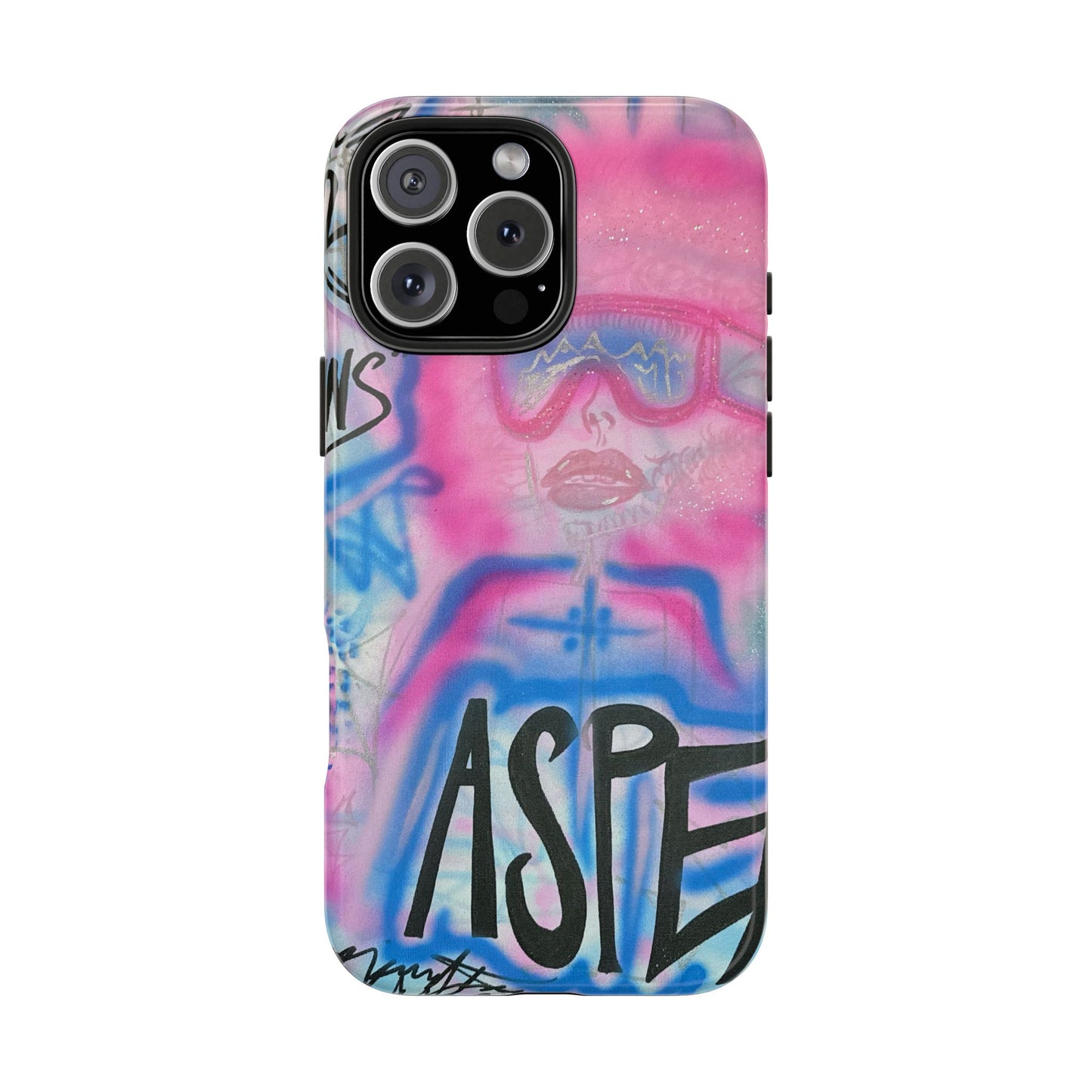 "aspen aspirations" airbrush iPhone case