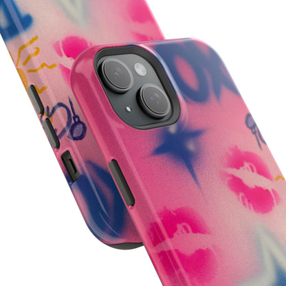 MagSafe "star symbol" airbrush iPhone case